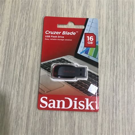 Flash Disk San Disk Cruzer Blade Gb Warranty Shopee Singapore