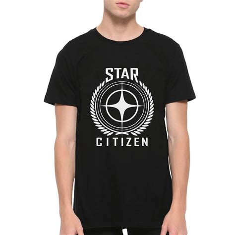 Star Citizen Logo T Shirt High Quality Cotton Tee Etsy