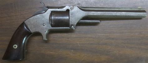 Civil War Era Smith And Wesson 2 Army Cartridge Revolver 32 Rimfire