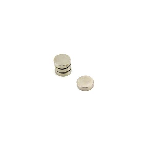 N42 Neodymium Disc Magnet 15mm Dia X 4mm Thick 7 71lbs Pull