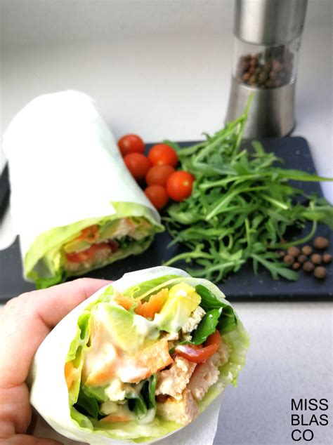 WRAP DE LECHUGA RECETA MISS BLASCO