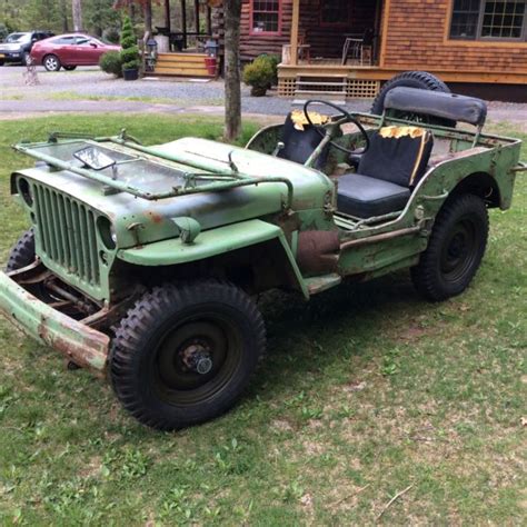 1942 Ford Gpw Script Military Army Jeep Willys Mb Classic Ford Other 1942 For Sale