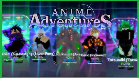 I Spent Hours Evolving All Opm Unit Anime Adventures Youtube