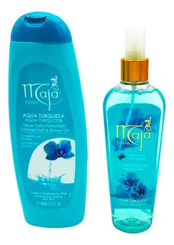 Maja Fragancia Corporal 240ml Gel De Baño Aqua Turquesa MercadoLibre