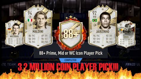 Insane Mid Prime Or World Cup Icon Player Pick Million