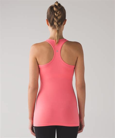 Lululemon Cool Racerback Pink Lemonade Athletic Tank Tops