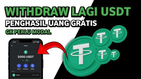 Withdraw Lagi Usdt Gratis Tanpa Perlu Deposit Penghasil Saldo Faucetpay