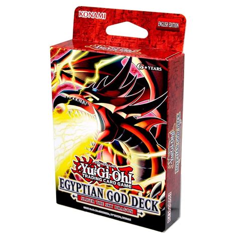 Yugioh Ygo Tcg Egyptian God Structure Deck Slifer The Sky Dragon New