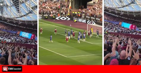 West Ham Fans Hilariously Taunt Chelsea Fans With Cheeky Chant During