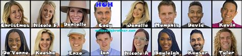 Big Brother 22 All Stars Cast Img Ultra