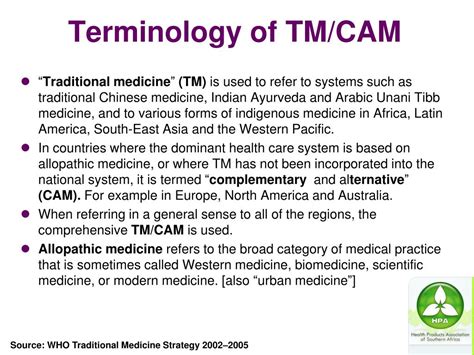 Ppt Traditional And Complementary Medicine Powerpoint Presentation