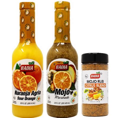 Mojo Citrus Bundle Award Winning Marinade Sauce Plus Citrus Salt