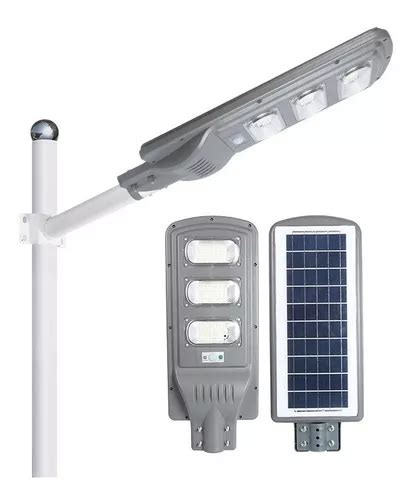 Lampara Led Solar W Luminaria Suburbana Alumbrado Publico Meses