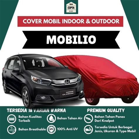 Jual Cipta Cover Sarung Selimut Pelindung Mobil Honda Mobilio New Bahan