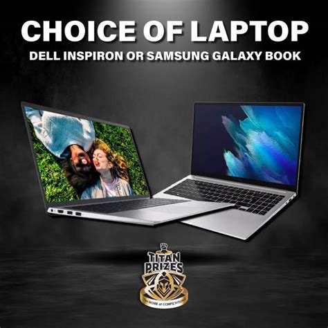 Choice Of Laptop Competition Titan Prizes