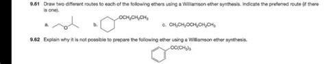 Solved Draw Two Different Routes To Each Of The Chegg