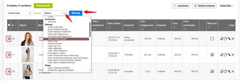 Jak masowo zmienić szablon wysyłki w produktach Sellasist