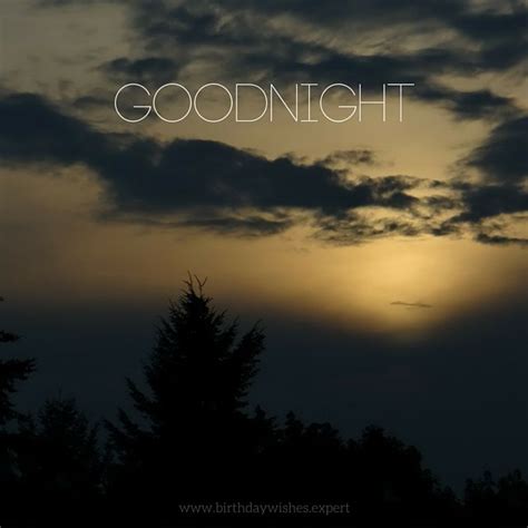 Goodnight Image With Sunset Pictures Photos And Images For Facebook