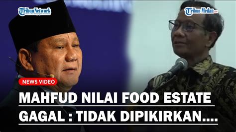 PEDAS MAHFUD NILAI Food Estate Gagal Siapa Yang Mau Bertani Di Situ