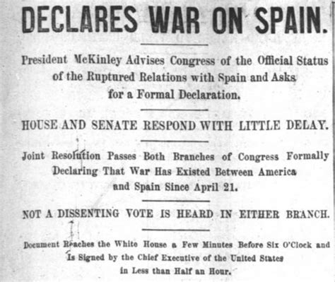 The Spanish American War Timeline Timetoast Timelines