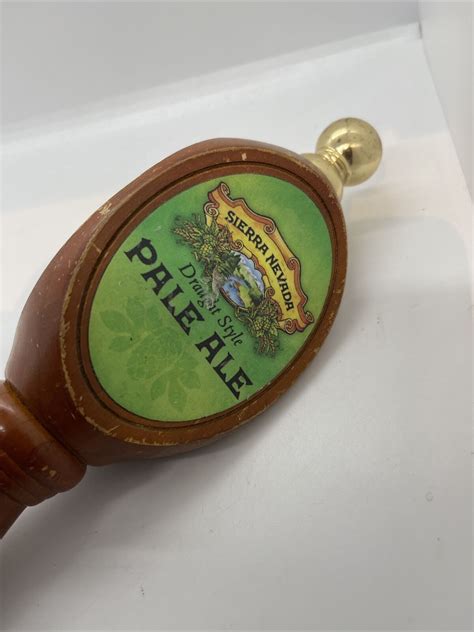 Vintage Sierra Nevada Draught Style Pale Ale Wood Collection Beer