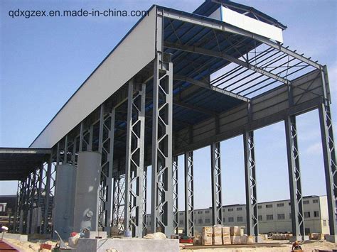 Low Price Prefab Latticed Column Factory Steel Structure Prefab