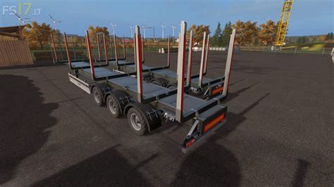 Fliegl Timber Runner Trailers With Autoload V 1 1 FS17 Mods