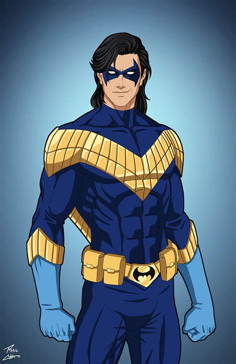 Nightwing 90s By Phil Cho On Deviantart