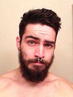 Big Septums Men Ideas In Septum Piercing Men Septum