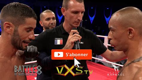 Ketaieb Hakim Vs Zahe Christian By Vxs Ko Battle Of Saint Raphael