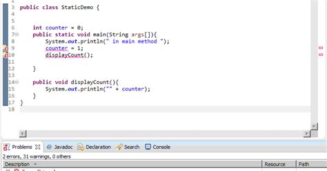 Understanding The Need For Object Reference In Accessing Non Static Fields