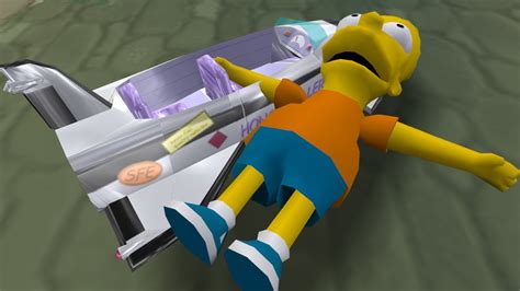 The Simpsons Hit Run Car Drives His Bart YouTube