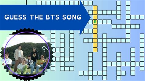 Guess The BTS Song Quiz Music Crossword Puzzle YouTube