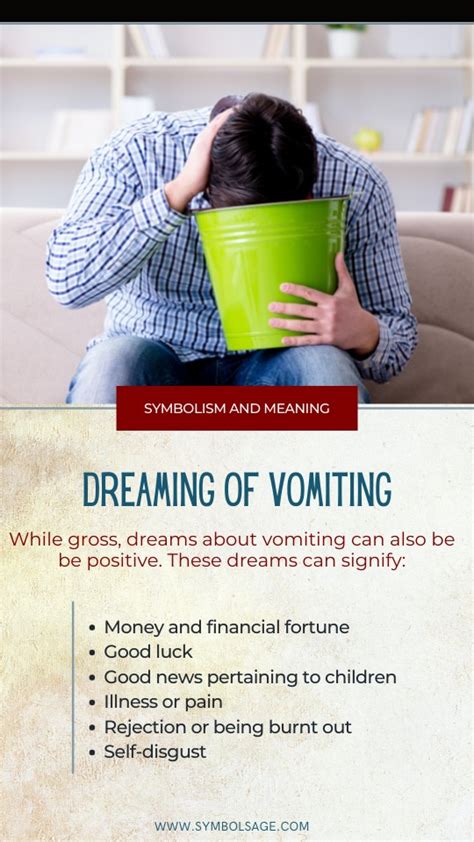 What Does It Mean To Vomit In Dreams Symbol Sage