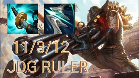 JDG Ruler Jhin ADC VS Zeri KR Master Patch 13 24 YouTube