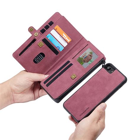 iPhone SE 2020 Case - Casebus - Detachable Magnetic Wallet Phone Case ...