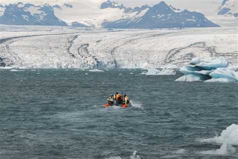 Jökulsárlón Zodiac Boat Tour with Glacier Lagoon Glacier Adventure