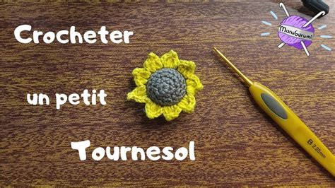 Crochet D Butant Fr Tutoriel D Un Petit Tournesol Youtube