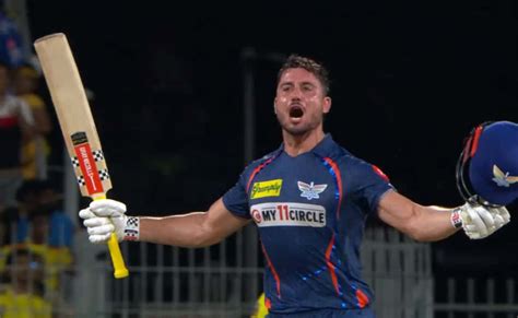 Ipl Marcus Stoinis Silences The Chepauk Crowd With A Record