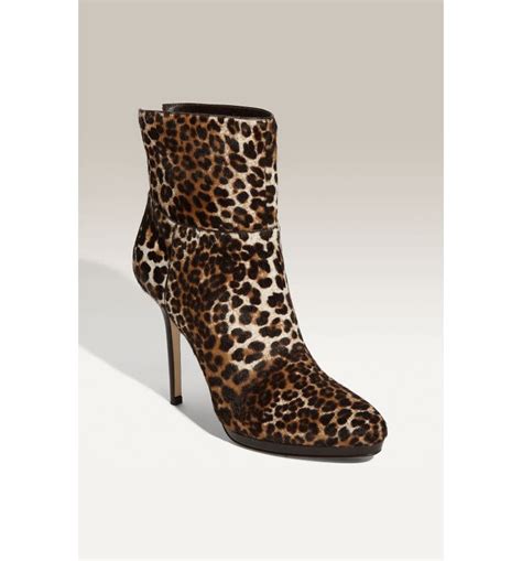 Jimmy Choo Leopard Print Bootie Nordstrom