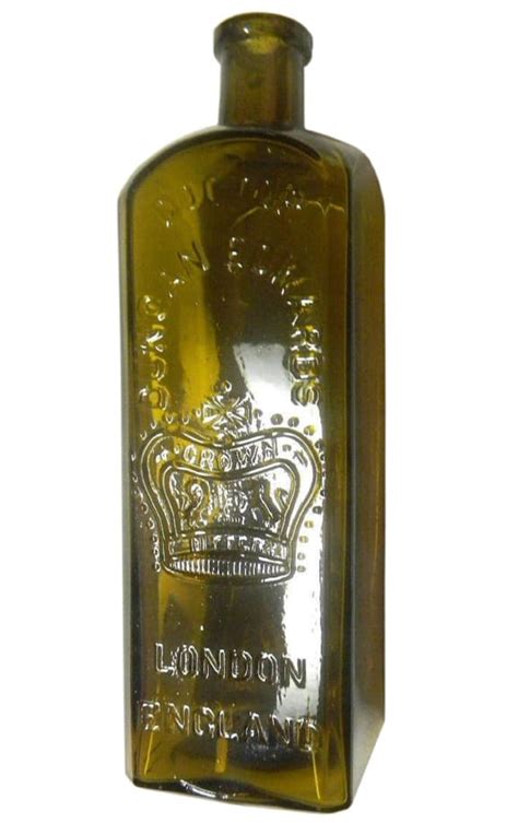 Duncan Edwards Crown Bitters English Or American Peachridge Glass