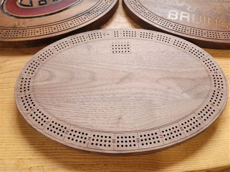 3 Track Oval Cribbage Board Digital File Svg Ai Dxf Pdf Eps Etsy