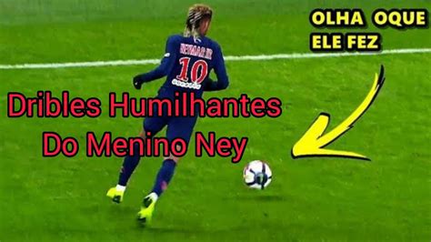 DRIBLES Mais HUMILHANTES Do NEYMAR YouTube