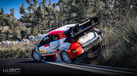 Toyota Gr Yaris Rally Wrc Spun Out In Spain Riudecanyes Wrc