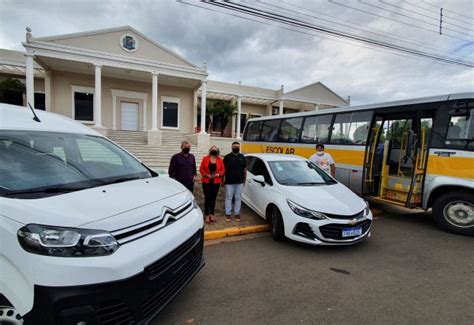 Not Cia Prefeitura Adquire Novo Nibus Escolar Uma Van E Um Carro