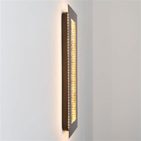 Holl Nder Duplicato Led Wall Light Black Gold K Reuter