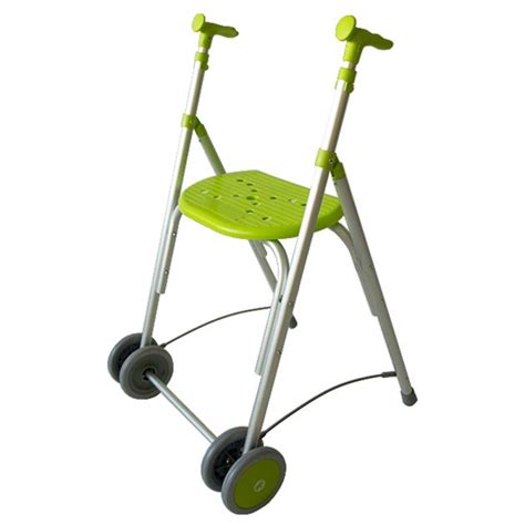 Andador Rollator Aluminio Plegable Color Pistacho Kamaleon