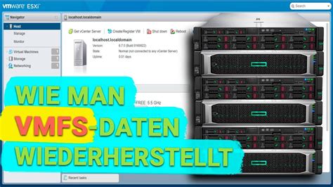 So Stellen Sie Verlorene Daten Auf Vmware Esxi Server Hypervisor Und