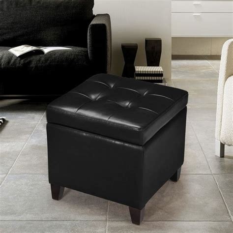 15 Best Collection Of Black Ottomans