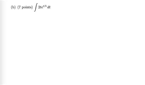 Solved 1 Evaluate Each Indefinite Integral Show Your Work Chegg